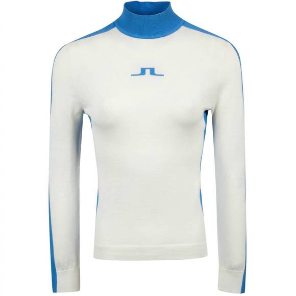 NEW J.LINDEBERG adia turtle neck in white - Picture 3 of 6